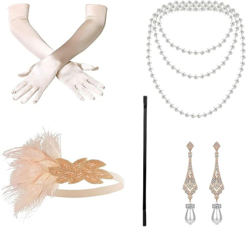 20er jahre accessoires - accessoires, set