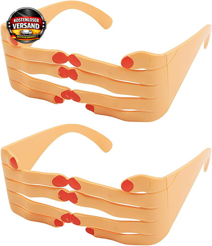 Lustige sonnenbrille 2er - lustige,