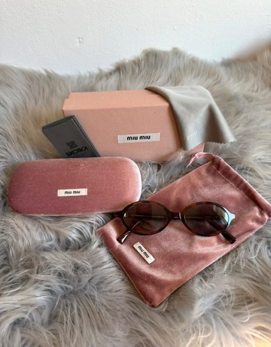 Miu sonnenbrille - miu, oval