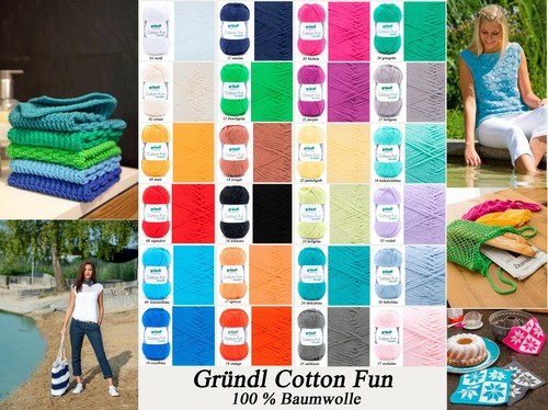 Gründl cotton fun 100 - "gründl, fun"