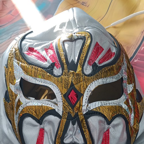 Maske luchadore mehrfarbig - maske,