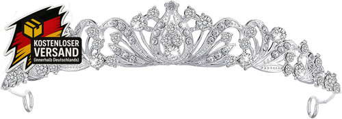 Silber diadem krone - krone, damen