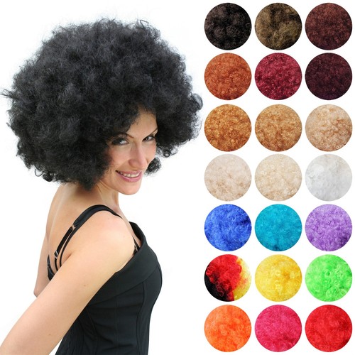 Afro perücke 70er 80er - afro-perücke, jahre