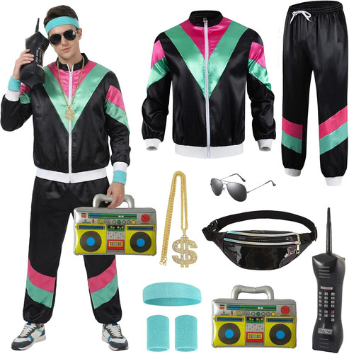 90er 80er jahre outfit - 90er, herren