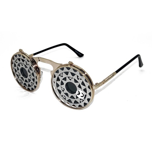 Nickelbrille mit klappbarem