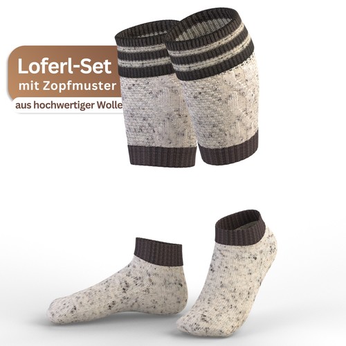 Trachtensocken loferl set - trachtensocken, loferl-set