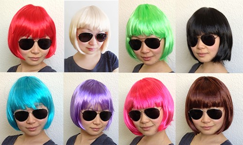 Perücke kurzhaar haare party - haare,