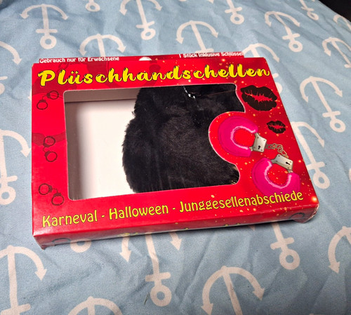 Plüschhandschellen set - plüschhandschellen,