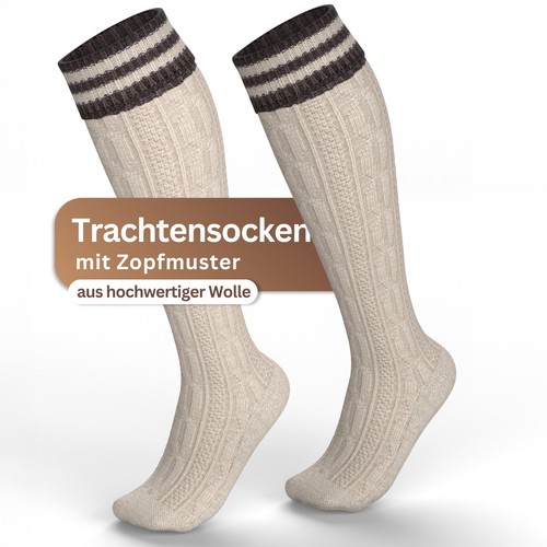 Trachtensocken umschlagsocke - trachtensocken,