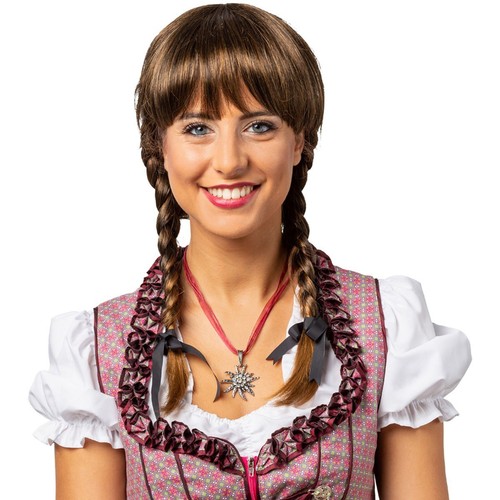 Perücke mit geflochtenen