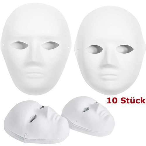 Stück weiße papier - 10,