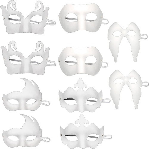 Weiße maske stück - weiße, 10
