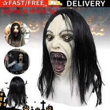 Geistermaske Frau mit Haaren