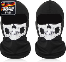 Ghost Maske Skelett Motorrad
