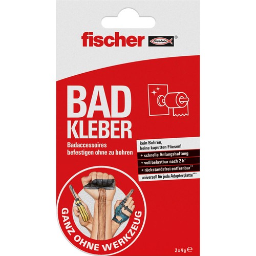 Fischer bad kleber 2x4g - fischer,